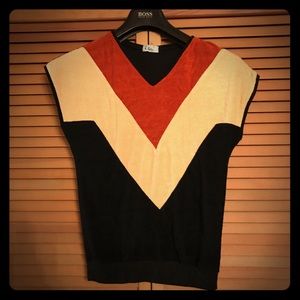 Vintage terry cloth top